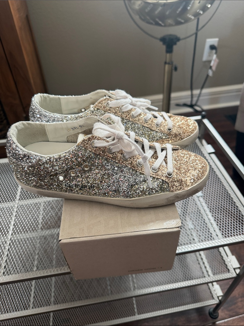 Golden Goose Glitter ✨ Sneakers Limited Edition Super Star ⭐️